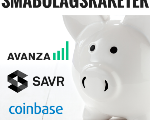 Insättningar Avanza,Savr,Coinbase